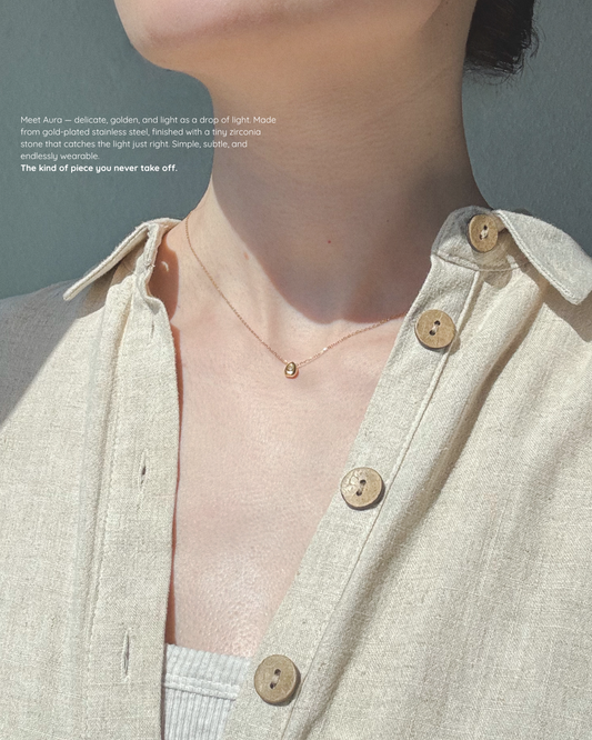 AURA GOLD necklace