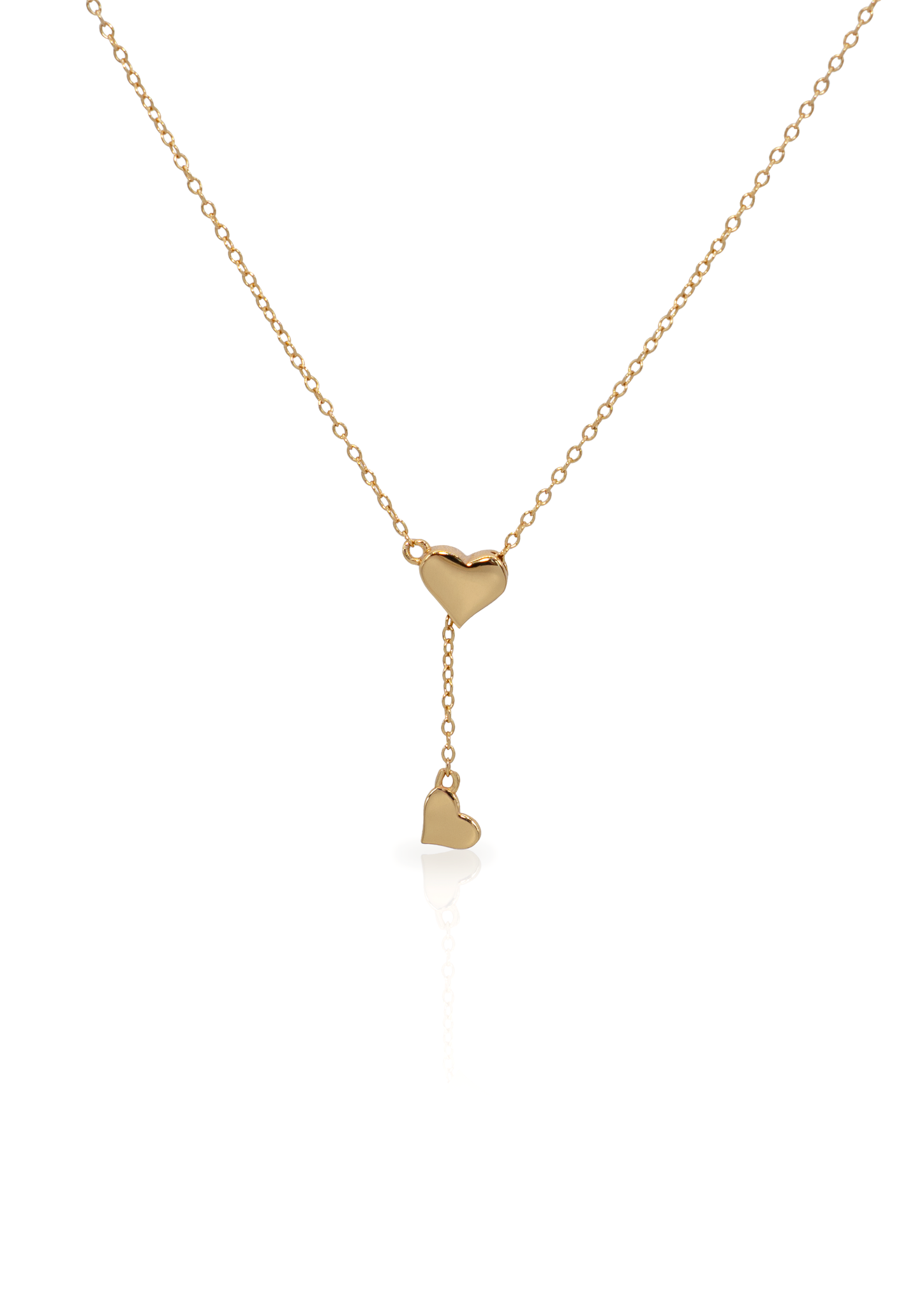CONNECTED HEARTS necklace gold-plated