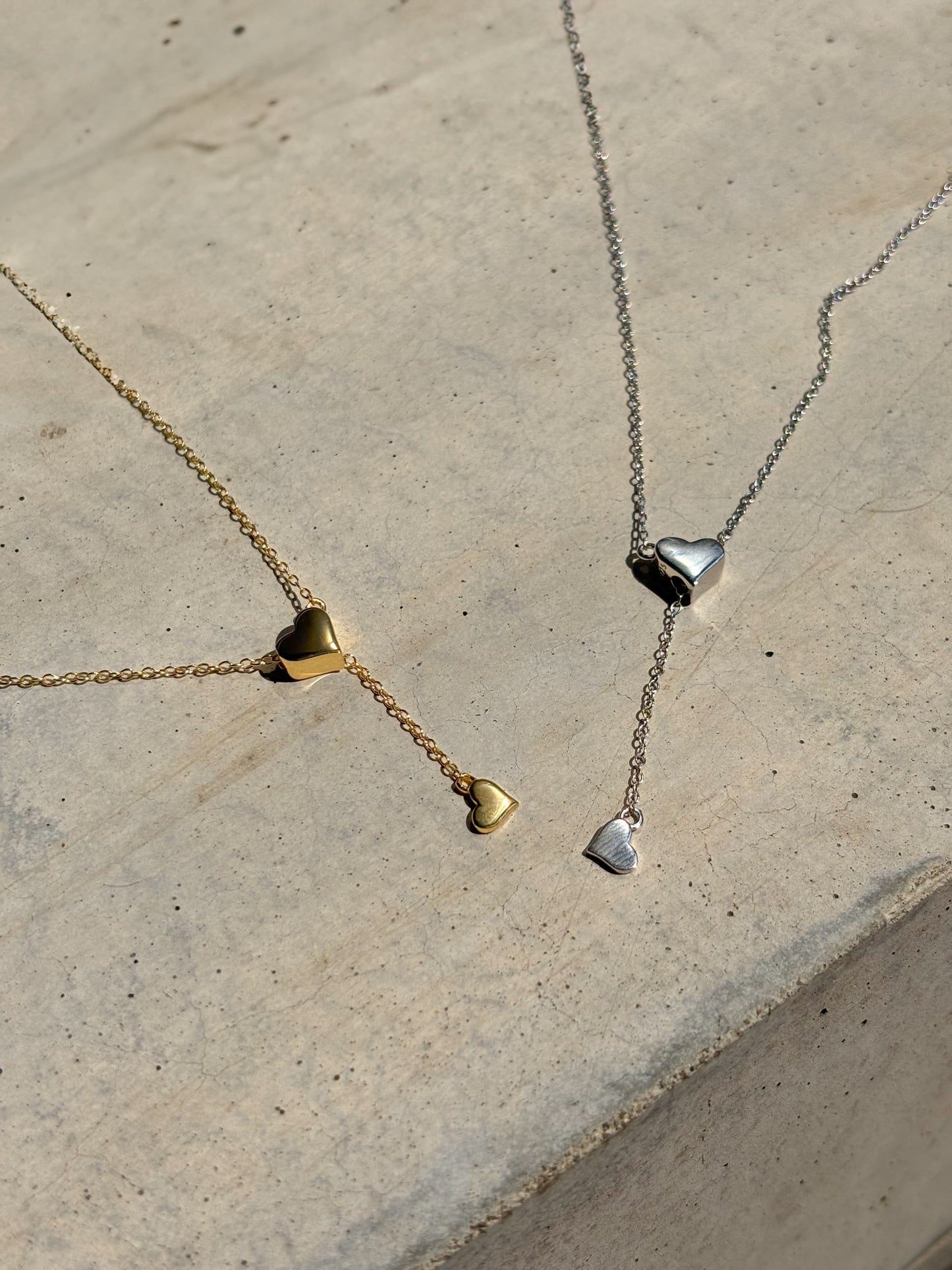 CONNECTED HEARTS necklace gold-plated