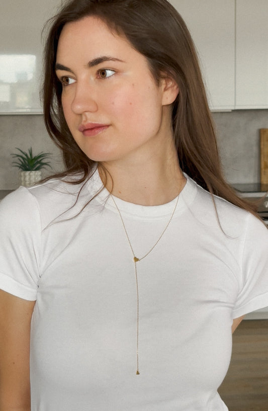 CONNECTED HEARTS necklace gold-plated