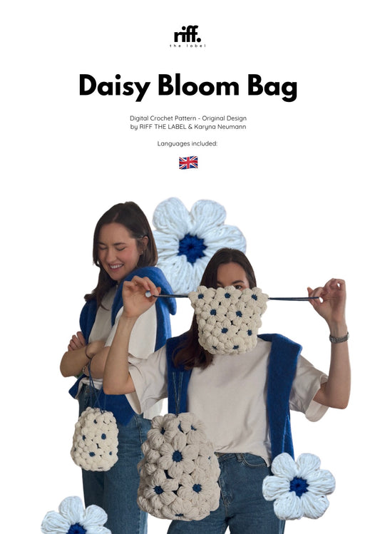 Daisy Bloom Bag - Crochet Tutorial (EN)