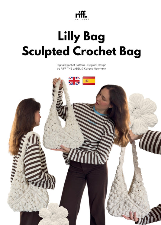 Lilly Bag - Premium Crochet Tutorial PDF & Video (EN & ES)