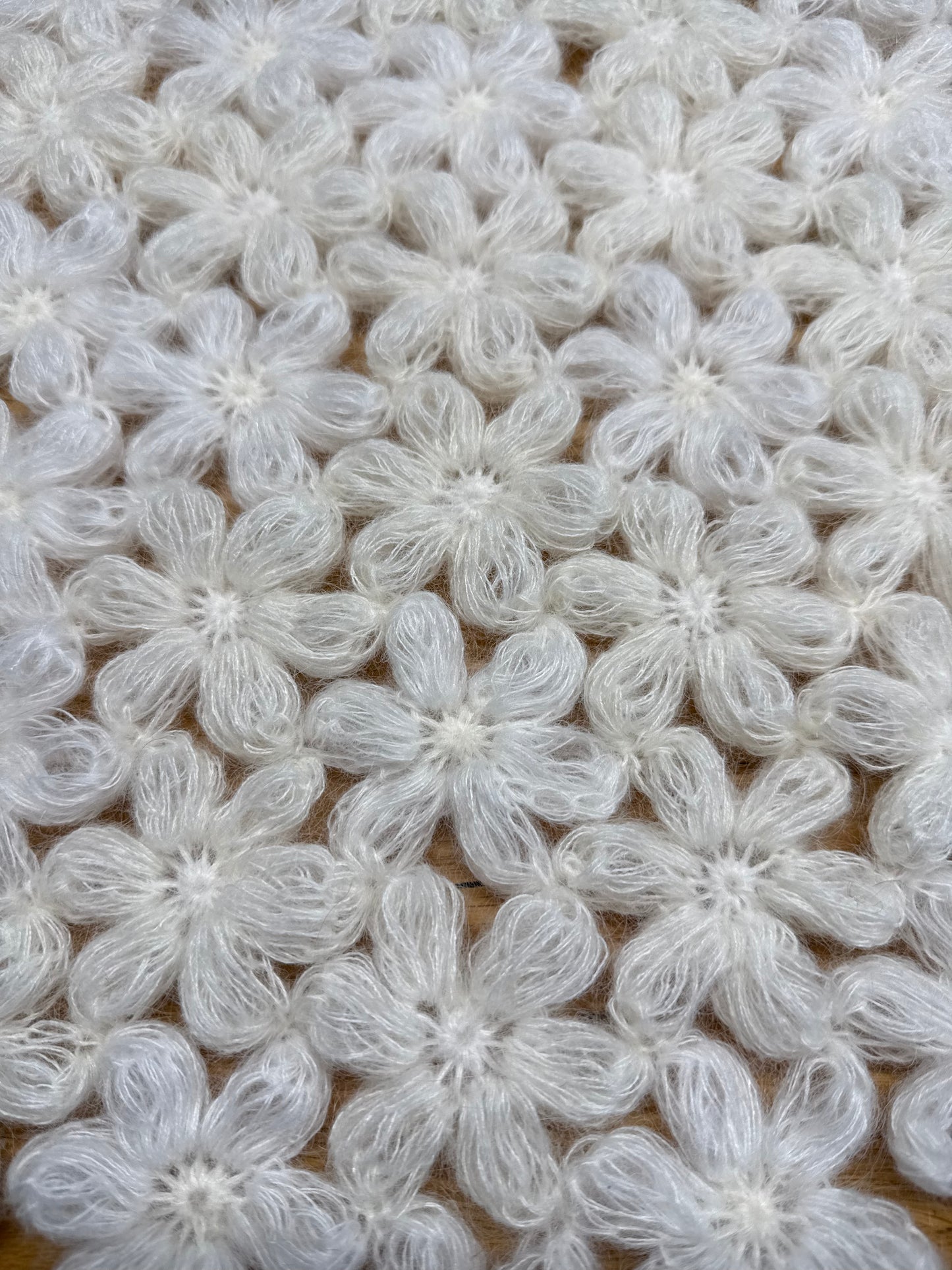 Bloom Mohair Scarf - Crochet Pattern