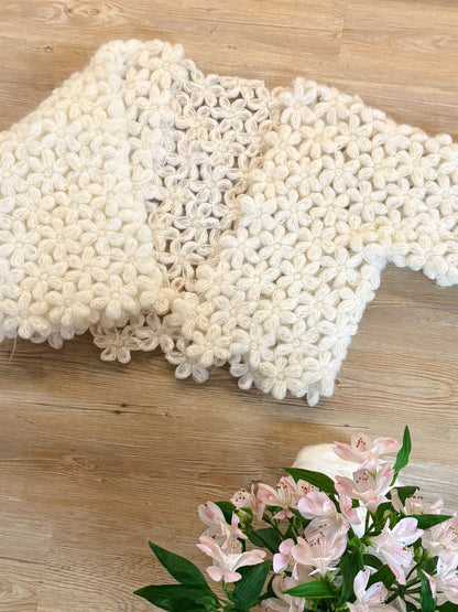 Bloom Mohair Cardigan - Crochet Pattern