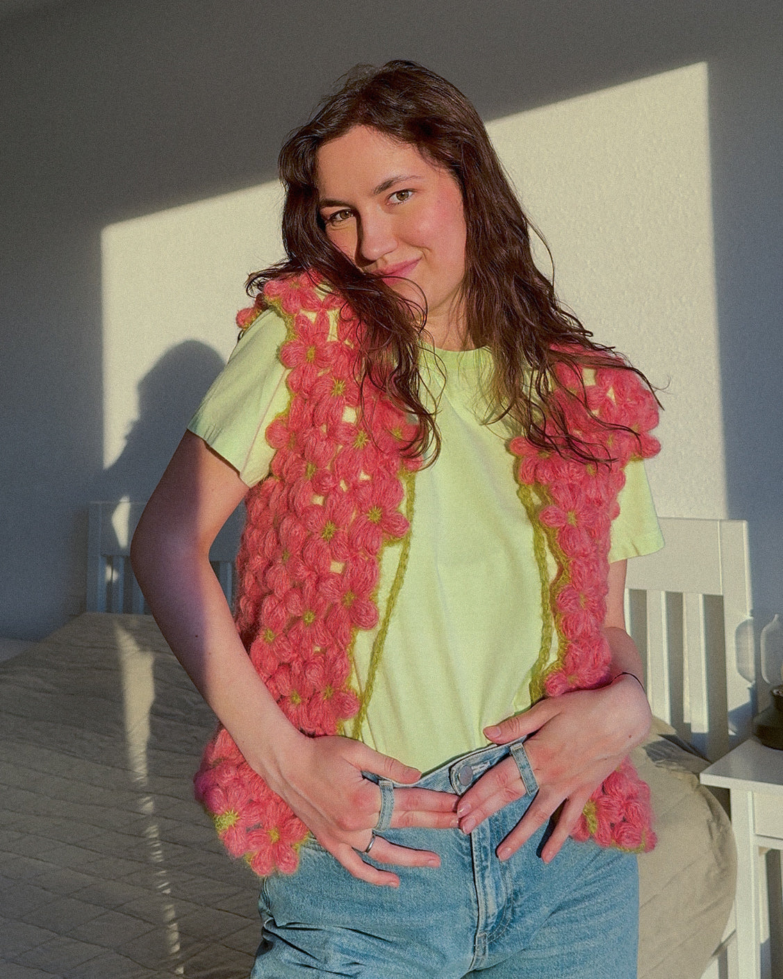 Bloom Mohair Vest - Crochet Pattern (EN)