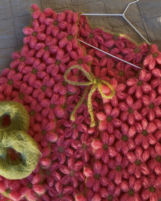 Bloom Mohair Vest - Crochet Pattern (EN)