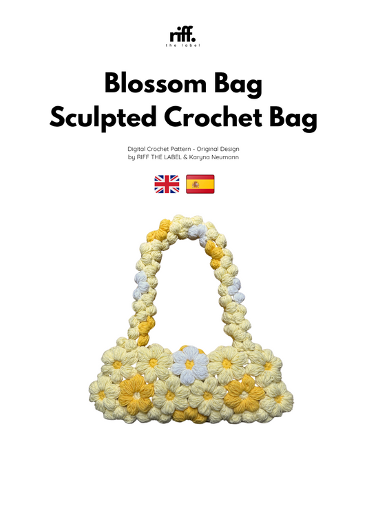 Blossom Bag - Premium Crochet Pattern PDF & Video (EN & ES)