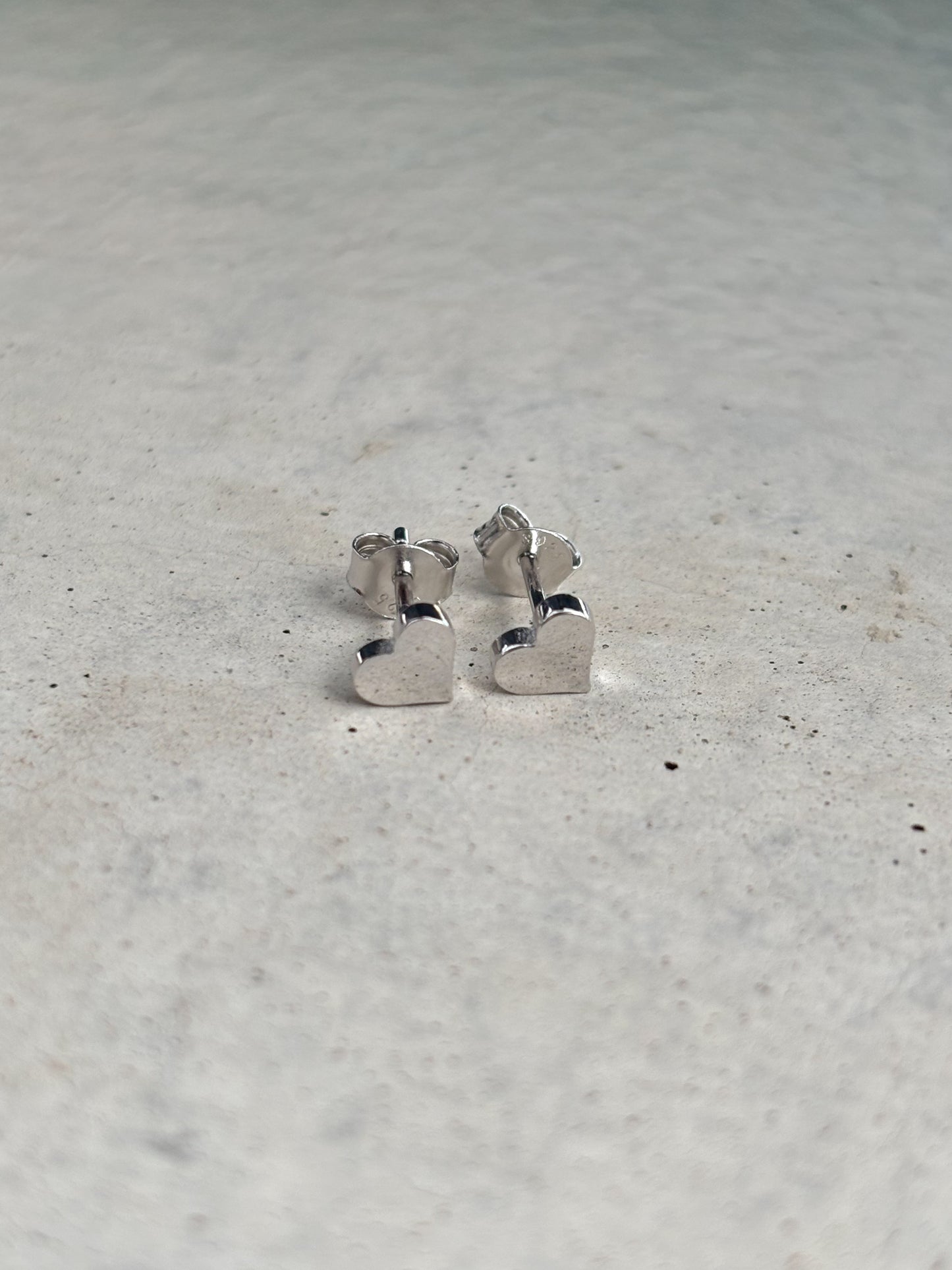 heart-shaped earrings 