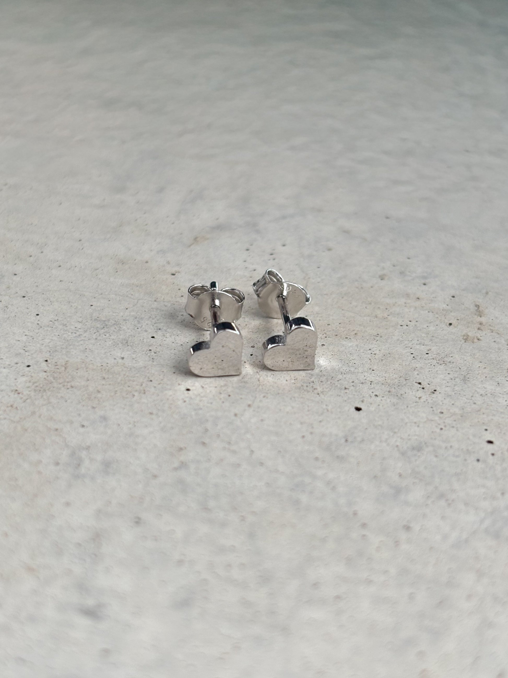 heart-shaped earrings 